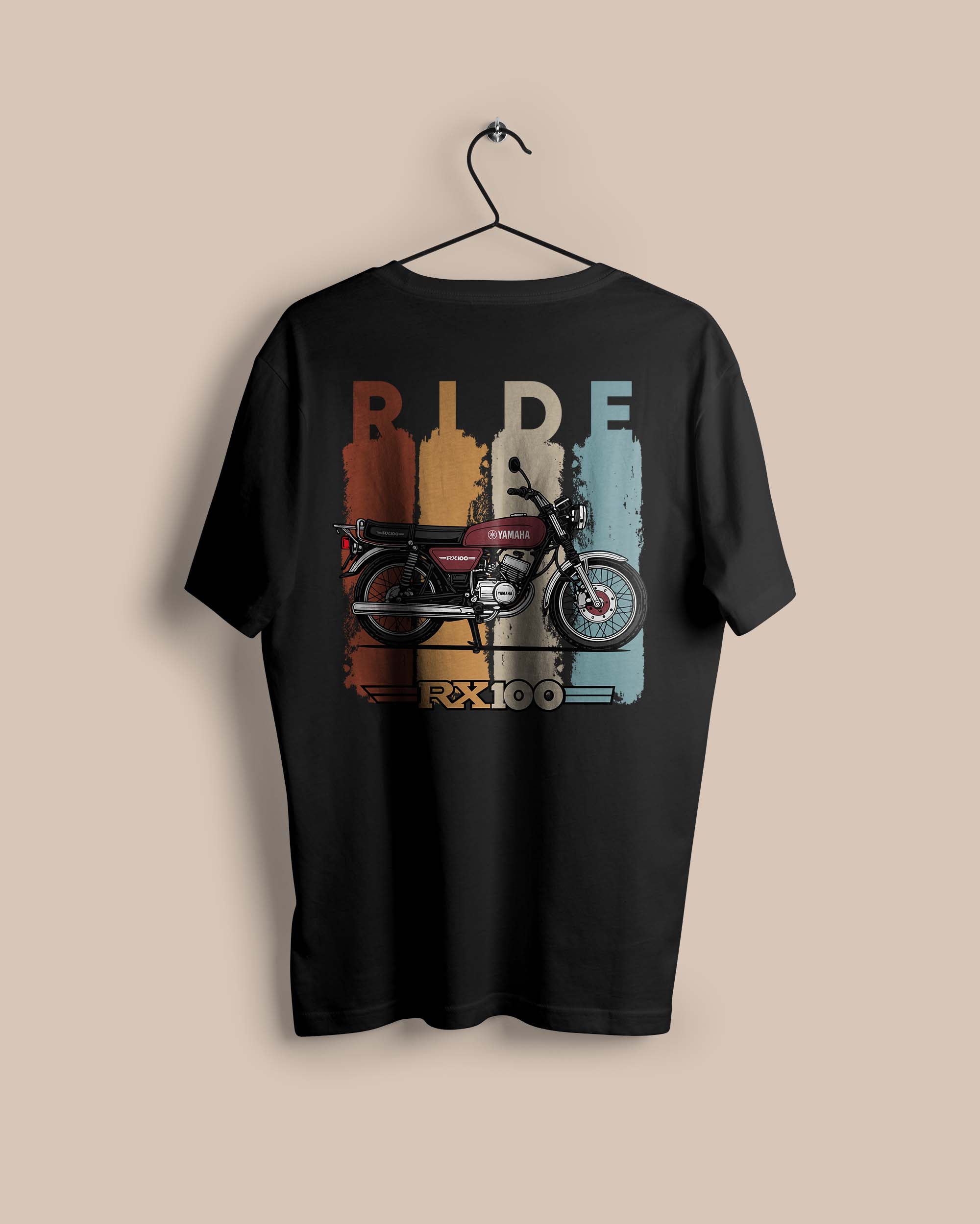 Premium Oversized Tee | Rx100 Front and Back Print - Image 3