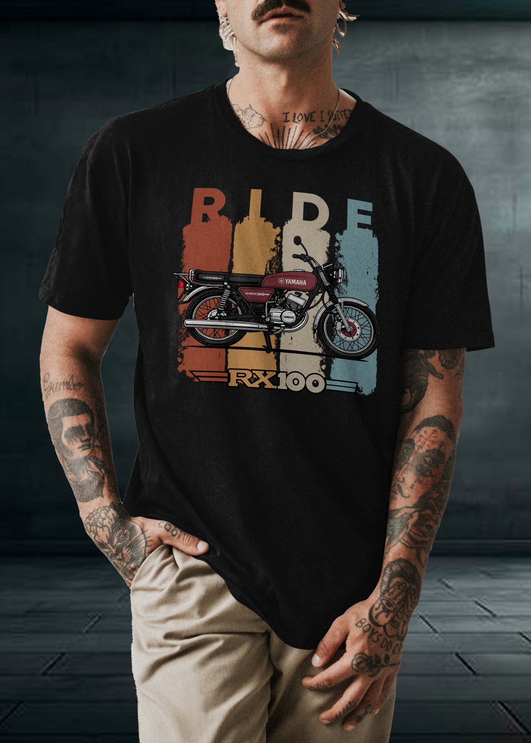 Ride Rx100 | Standard Tee | Breathable 100% Cotton